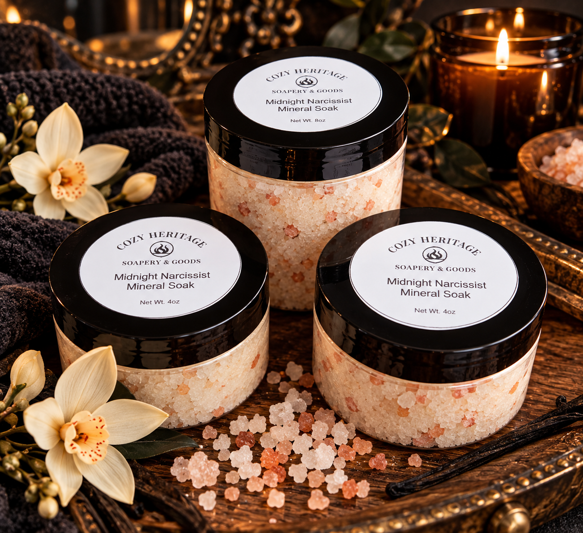 Midnight Narcissist Mineral Soak