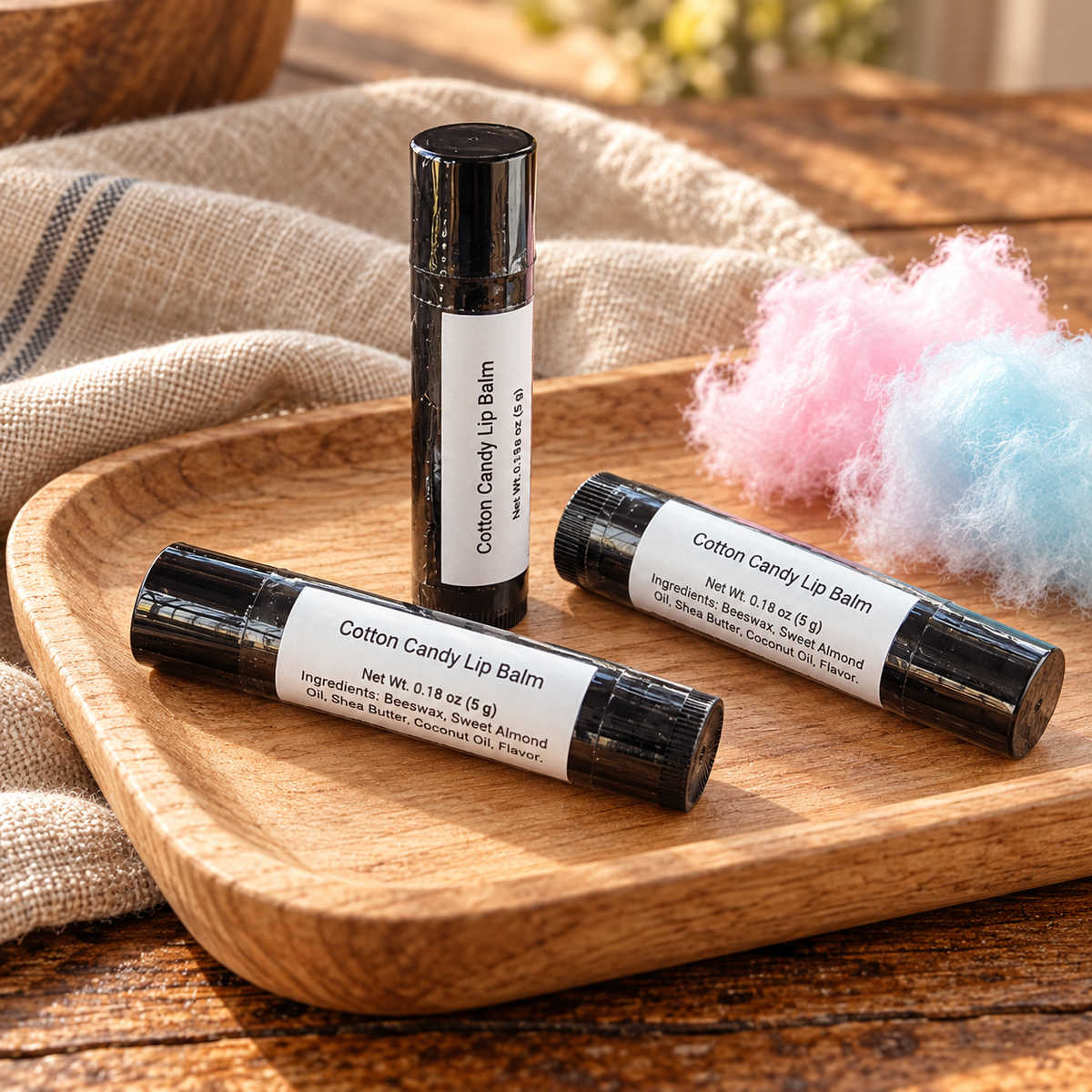Cotton Candy Lip Balm