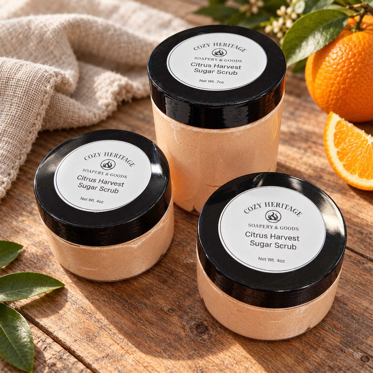 Citrus Harvest Whipped Sugar Scrub
