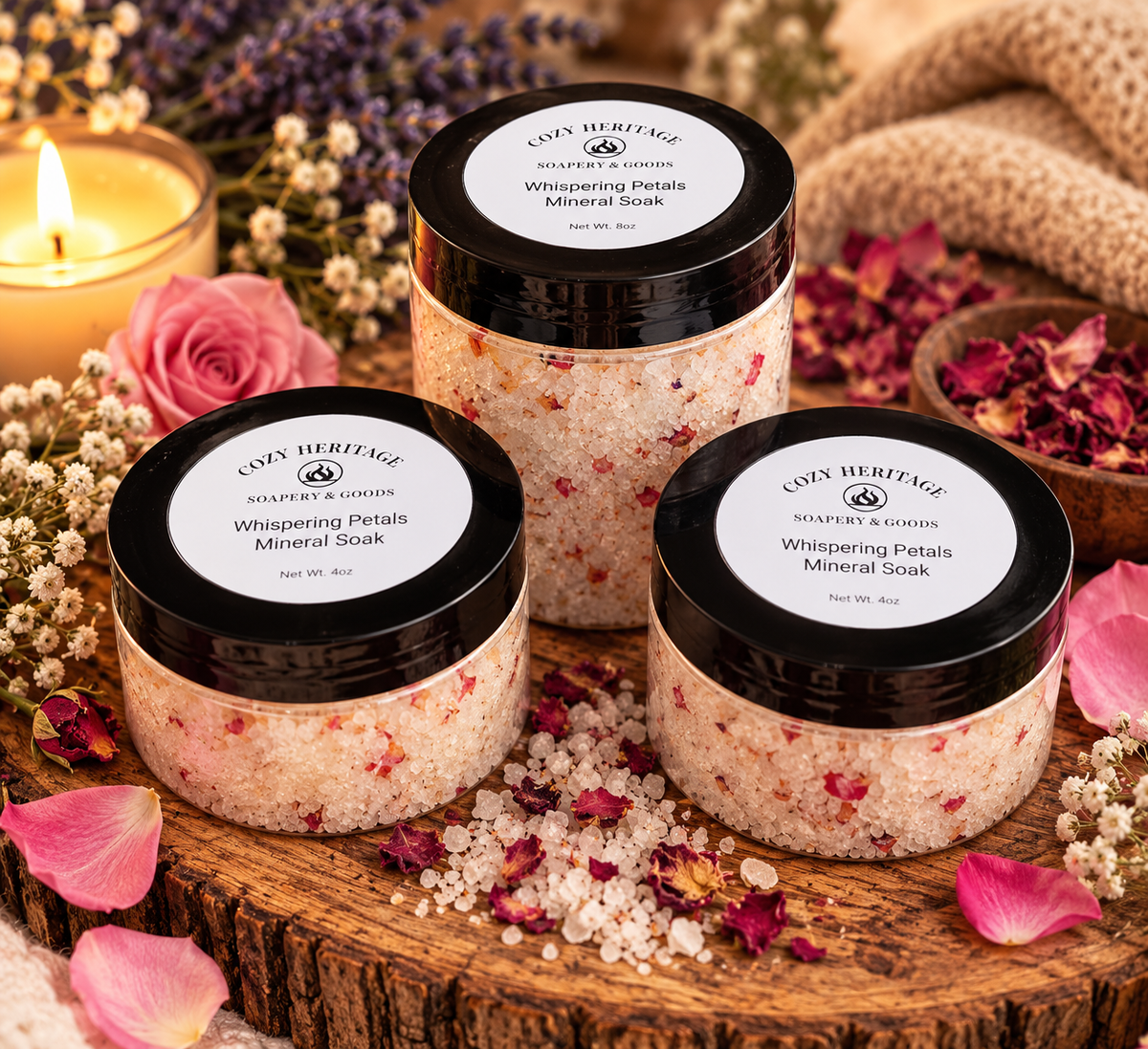 Whispering Petals Mineral Soak