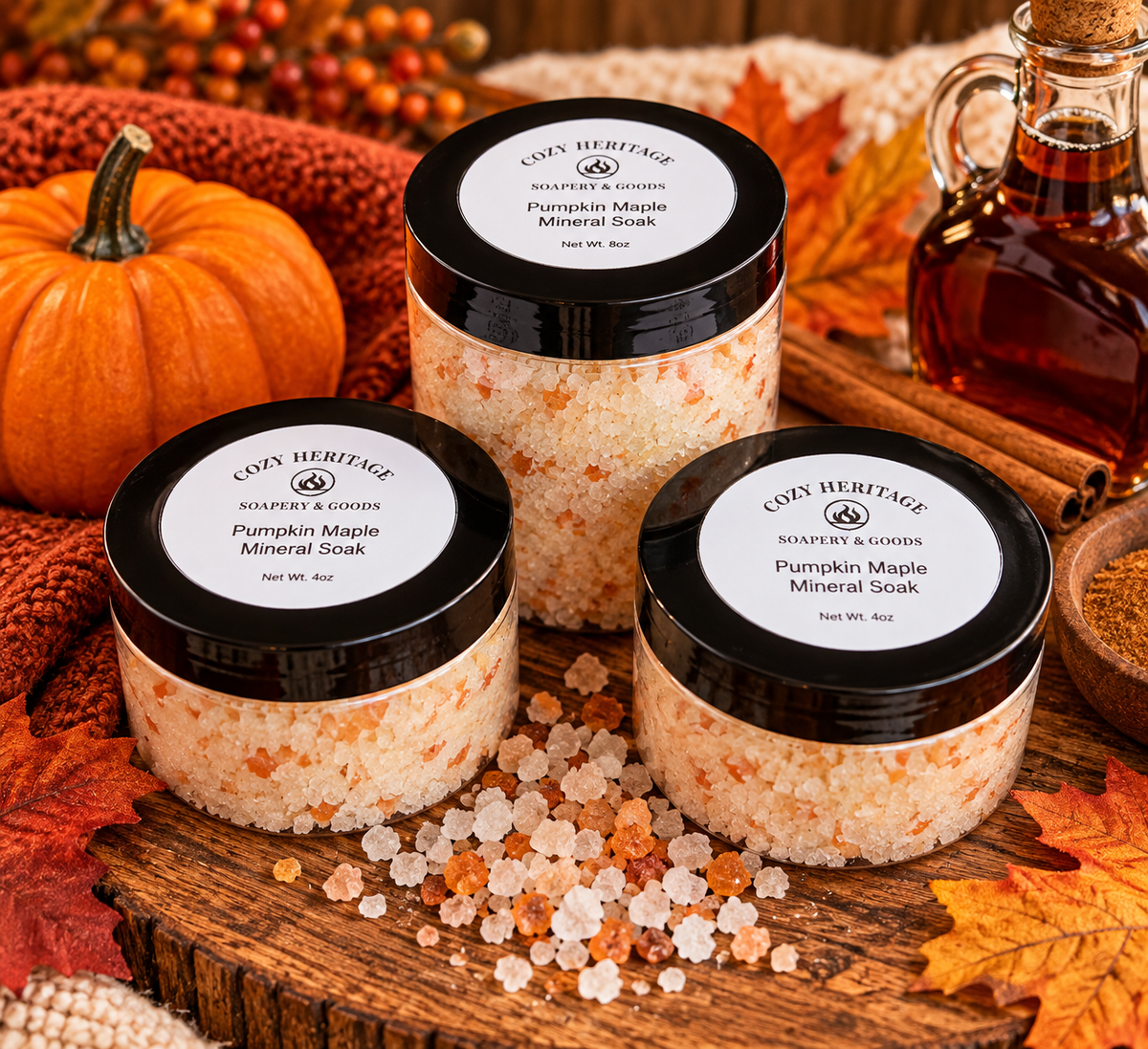 Pumpkin Maple Mineral Soak