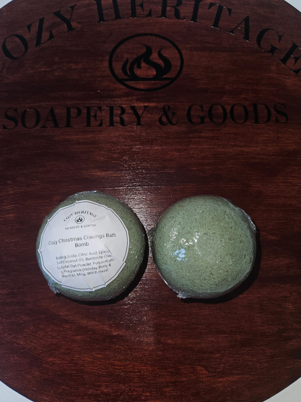 Cozy Christmas Cravings Bath Bomb