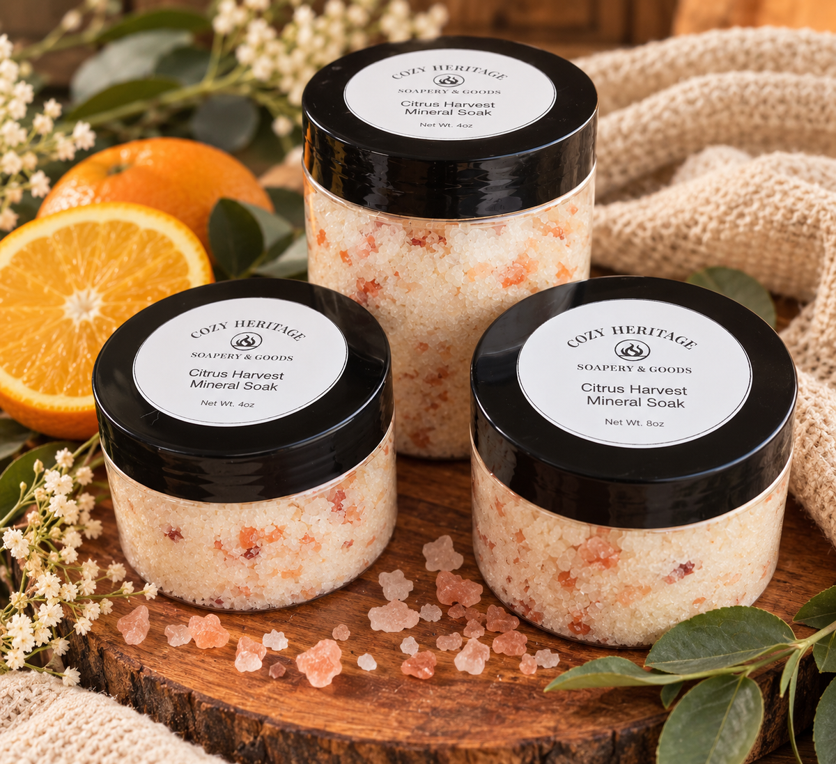 Citrus Harvest Mineral Soak