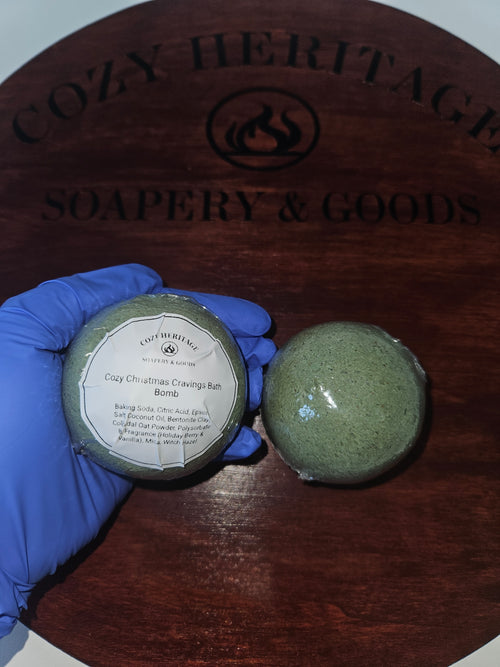 Cozy Christmas Cravings Bath Bomb